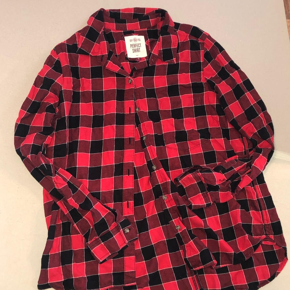 Black And Red Flannel
